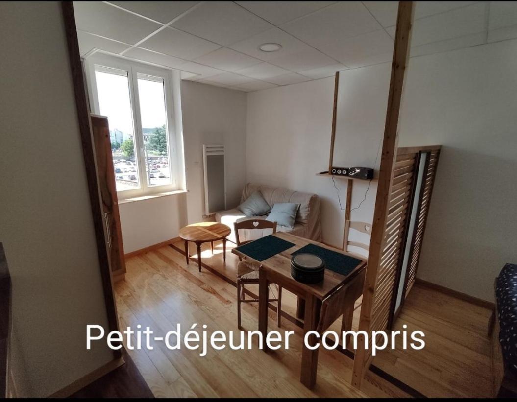 Studio Sympa Avec Petit Dejeuner Entre Canal Et Loire Roanne Buitenkant foto